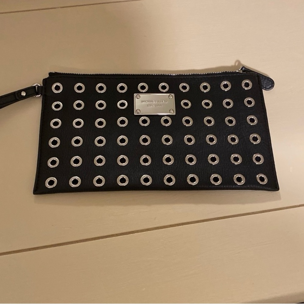 Michael Kors Black Clutch Bag